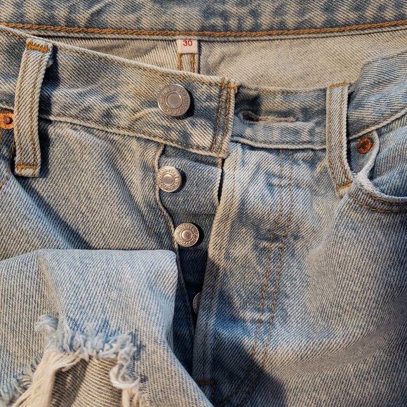Levis Buttonfly Jeans 100% Cotton - Picture 1 of 9